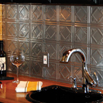 Tin Ceiling Backsplash